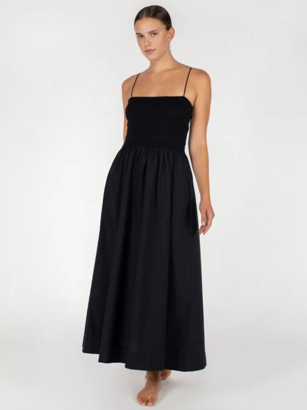 Mikoh Black Cotton Dress